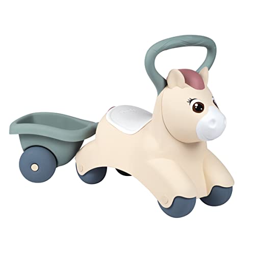 Smoby Toys - Little Smoby Baby-Rutscher Pony - Rutschfahrzeug ab 1 Jahr - Baby-Lauflernhilfe mit...