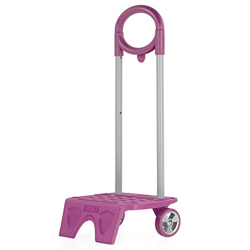 SKPAT - Schulranzentrolley. Trolley für Schulrucksäcke widerstandsfähig mit ausziehbarem...