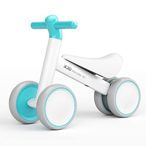 XJD Laufrad ab 1 Jahr Laufrad Spielzeug für 10-36 Monate Baby Lauflernrad Mini mit 4 Rädern...