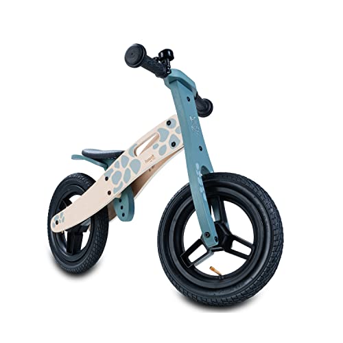 Hauck Laufrad Kinder Balance N Ride, Holz Laufrad ab 2 Jahren bis 20 kg (FSC® Zertifiziert), Sattel...